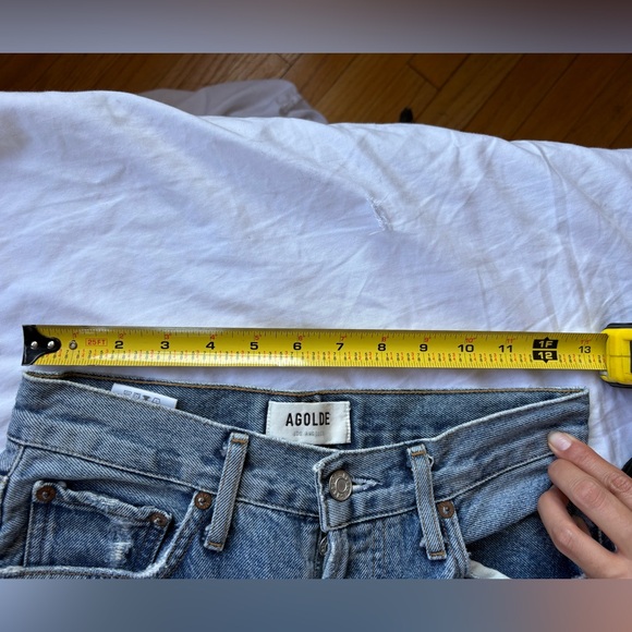 Agolde Women’s High Rise Riley Jeans - Picture 4 of 7